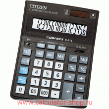 Калькулятор CITIZEN D-316