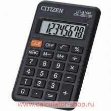 Калькулятор CITIZEN LC-310NR