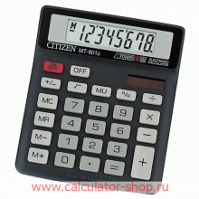 Калькулятор CITIZEN MT-801 III