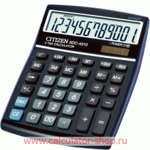 Калькулятор CITIZEN SDC-4310