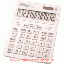 Калькулятор CITIZEN SDC-444X-WHE