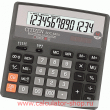 Калькулятор CITIZEN SDC-640II