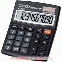 Калькулятор CITIZEN SDC-810BN