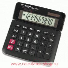 Калькулятор CITIZEN SDC-340 III