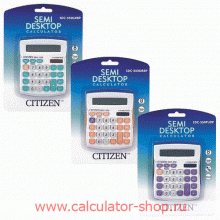 Калькулятор CITIZEN SDC-550 OR,GR,PU-BP