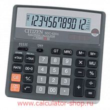 Калькулятор CITIZEN SDC-620II