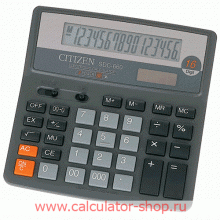 Калькулятор CITIZEN SDC-660