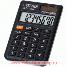 Калькулятор CITIZEN SLD-100NR