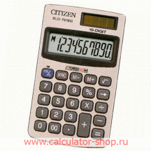 Калькулятор CITIZEN SLD-7010 II