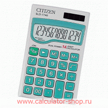 Калькулятор CITIZEN SLD-7740